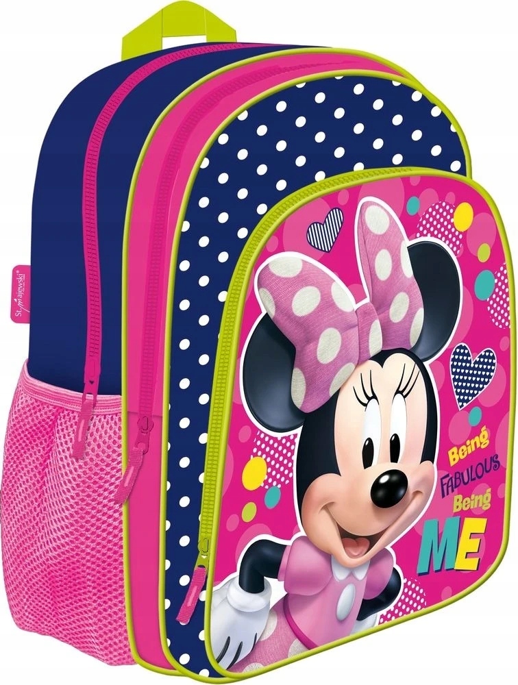 Školský batoh Disney Minnie pre dievčatká - vodoodolný a praktický